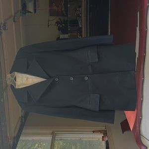 Banana Republic black wool coat